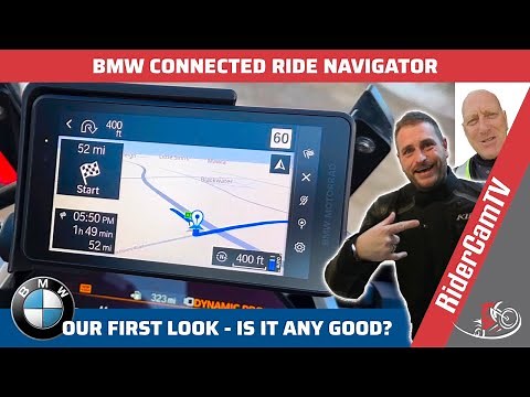 BMW Connected Ride Navigator |Our First Look | Is it any good?