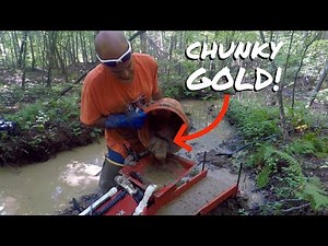 CHUNKY GOLD! Prospecting with a TROMMEL and a NEW SLUICE!