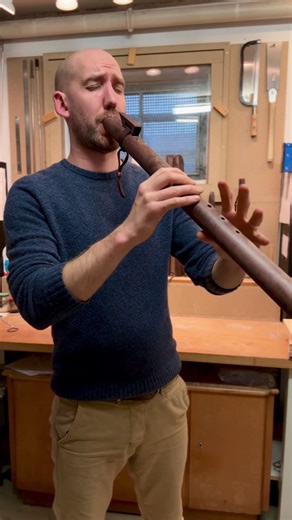 AMA Flutes – Single-Chamber Bass Flute in C# (432 Hz) | Workshop Sound Demo