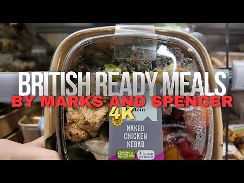 British Ready Meals by M&S Foodhall - Gourmet Convenience [4K]
