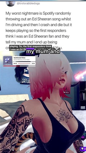 SHAPE OF YOU | #3eyedtigervr on #Twitch #GEORGEM #EDSHEERAN #VRCHAT #VTUBER #MEME
