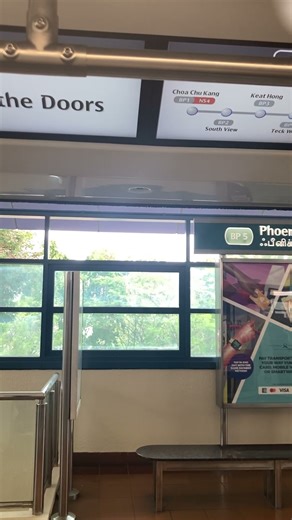 CRRC-Bombardier Innovia APM 300R C801B NCX1 - Doors are Closing! (SMRT Bukit Panjang LRT, Route A)