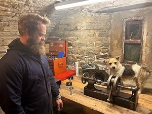 Harley Ironhead Sportster. Stroker Crank shaft build and true