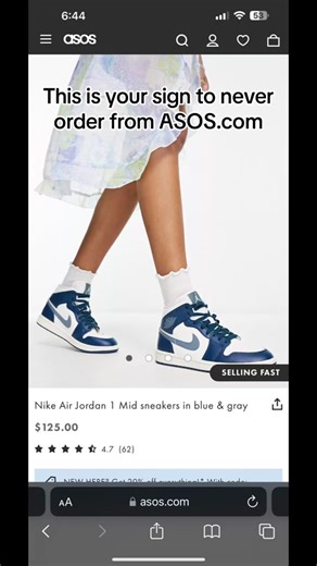 ASOS quality control what is this? ☹️🥲 #Asos #nike