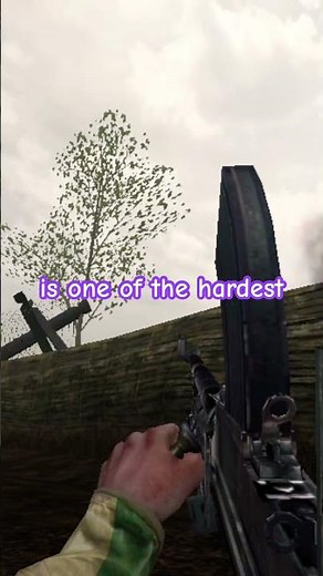 Call of Duty 1 on Veteran is one of the Hardest games I’ve ever played