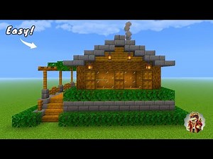 Minecraft: How to Build a Ultimate Oak Wooden House Tutorial [Easy Build 🏡]