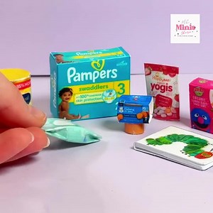 1:6 Scale PRINTABLE Baby Supplies | Miniature Printable Baby Stuff - Etsy