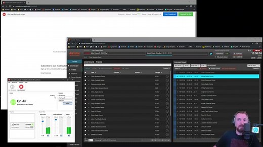 Live Broadcasting With Rocket Broadcaster - Airtime Pro