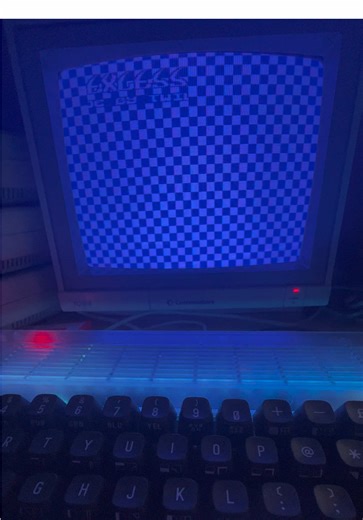 c64 intro: 4kb excess intro made for icc2026 by me #c64 #commodore #fyp #retro @retrohack @demoscenecracktros