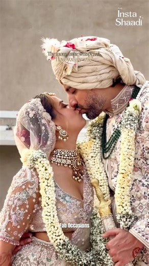 Indian Bridal Entry | Romantic Couple | Wedding Kiss | Tum Se | Indian Bride | Indian Wedding #reels