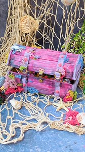 Little Mermaid inspired treasure chest! 😆 | Craft Factory