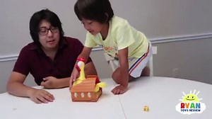 Squawk Chicken Egg Game for kids and Kinder Surprise toys for winner