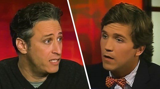 How Jon Stewart Tried to Humiliate Tucker Carlson on CNN