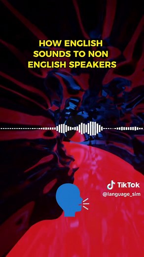 How English sounds to non English speakers #fyp #viral #unitedkingdom #english