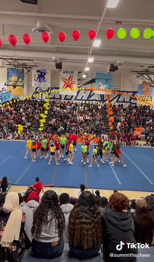 Summit Cheer pep rally mash-up with Freshmen, JV and Varsity! #summitcheer #cheerleading #cheerleader #coedcheer #coedstunting #cheer #stunting #tumbling #dance #rally
