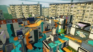 Footage of Splatoon's Flounder Heights map