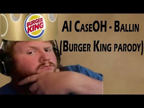 Caseoh reacts to AI cover Burger King