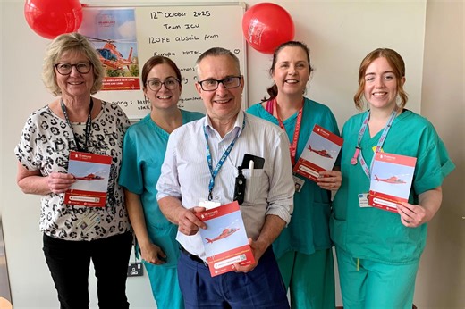 Ulster Hospital ICU team get ready to scale new heights for charity