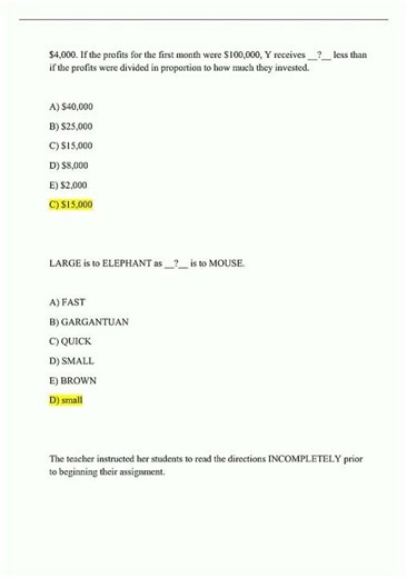 Latest Wonderlic test Questions And Answers 330 video