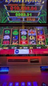 🔥50 Cent Bet LIGHTNING LINK Eyes of Fortune 💥💥💥#slot #casino