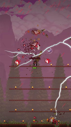 Some silly dudes fighting the Eye of Cthulhu in terraria (The song wasn't my idea lol)