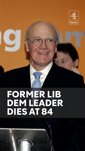 The former Liberal Democrat leader Ming Campbell has died at the age of 84. The peer - who was a former Olympic sprinter - served as the Lib Dems MP for North East Fife for almost three decades. He became the party’s foreign affairs spokesman and was a leading critic of Tony Blair’s decision to back the US-led invasion of Iraq in 2003. #LiberalDemocrats #Politics #UK #News #Channel4News | Channel 4 News