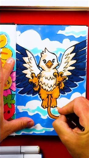Sketchbook challenge draw your favorite mythical creature in a different way ￼ #artforkidshub