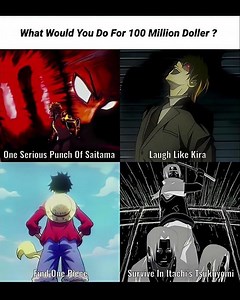 What's Your Choice 💀 #naruto #dragoball #animememe #goku #onepiece