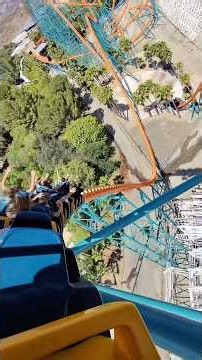 Goliath at Six Flags Magic Mountain! | #shorts
