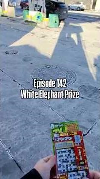 Got scratch-offs from white elephant. Time to see if I’m a winner.