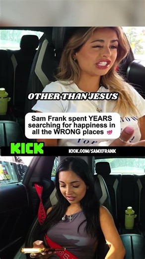Sam Frank spent YEARS searching for happiness in all the WRONG places 💯