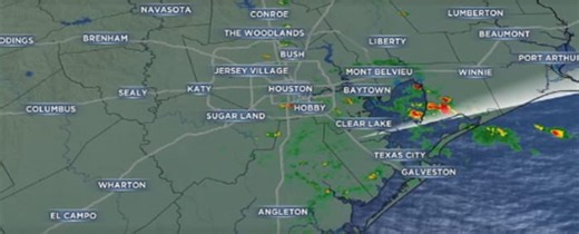 LIVE RADAR: Quick-moving downpours move across SE Texas
