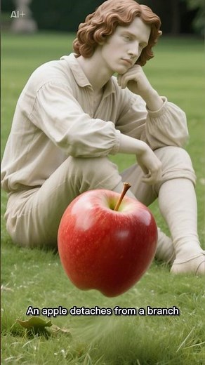 Newton and the Falling Apple 🍎 | How Gravity Was Discovered | Short Educational Story