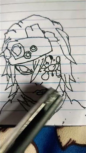 DEADLY DRAWING #drawingandassemblingdemonslayer #animestyle #drawingtutorial