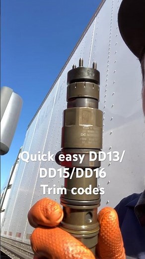 DD13/DD15/DD16 injector trim codes & part numbers #diesel #diesellife #detroit #freightliner #viral