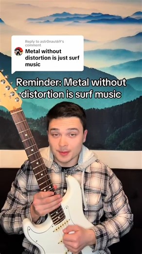 Kainoah Bowman Guitar Teacher on Instagram: "Is Metal Without Distortion Surf Rock?! #guitarist #guitar #electricguitar #metallica #classicrock #surfrock"