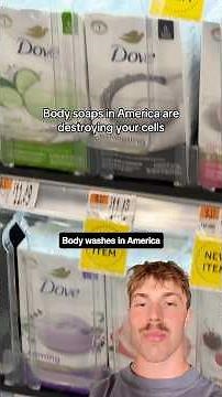 body washes in America are destroying your cells #health #soap #science