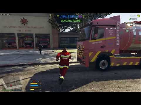 Bombeiros Portugueses [GTA V FiveM] [Litoral Roleplay 3.0]