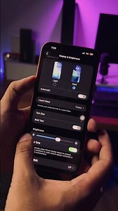 Activate ULTRA DARK MODE on iPhone 😳🌑| thm_tech #shorts