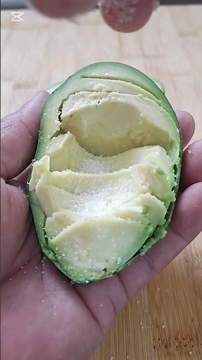 Scoop Avocado #scooping #slicing #cuttingskills #avocado