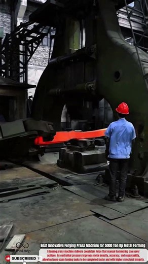 Best Innovative Forging Press Machine for 5000 Ton Up Metal Forming #innovative#machine