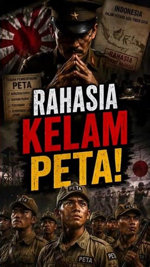 Rahasia Kelam Dibalik Pembentukan PETA #sejarahindonesia #faktasejarah #shorts