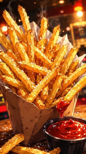 Crispy French Fries Recipe | Extra Crunchy McDonald's Style