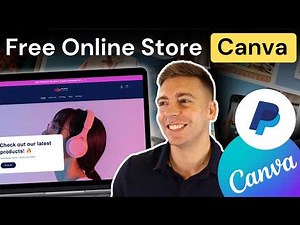 Design a Free High-End Online Store With Canva and PayPal (Step-by-Step Guide)