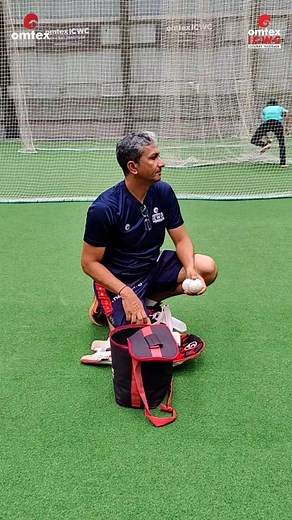 omtex sports | Former India batting coach and Royal Challengers Head coach, Sanjay Bangar uses the @omtexsports ball bag to train a young cricketer at the... | Instagram