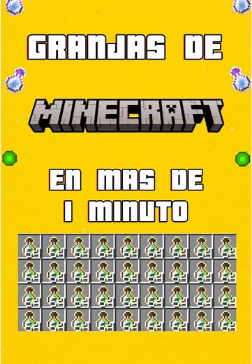 Creakychannel (@creakymc) - Cómo Crear una Granja de XP en Minecraft Bedrock
