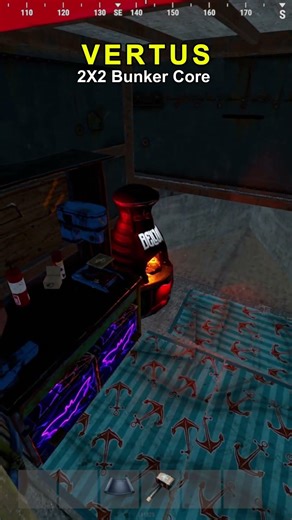 2X2 META Core Bunker Rust 2026 -VERTUS #rust #rustbase #rust2026