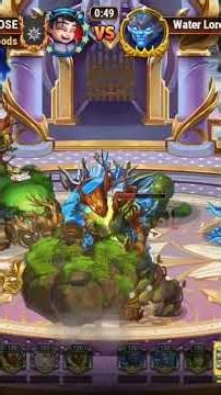 defeat WATER LORD week 2 Friday #herowars