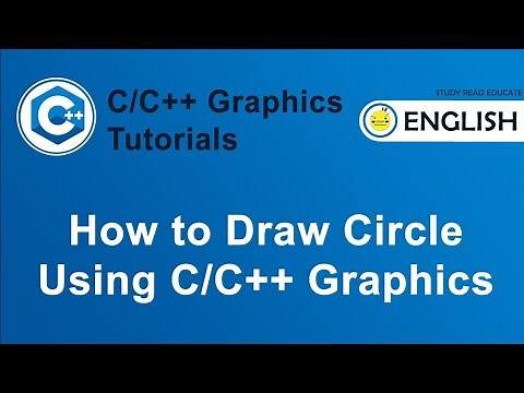 How to Draw Circle Using C/C++ Graphics | Graphics in C/C++