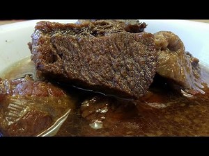 How to make Kor Sach Ko (Caramelized beef soup) កូរសាច់គោ